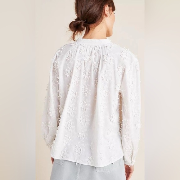 Anthropologie Seen Kept Worn Jeanette Blouse - Picture 4 of 16